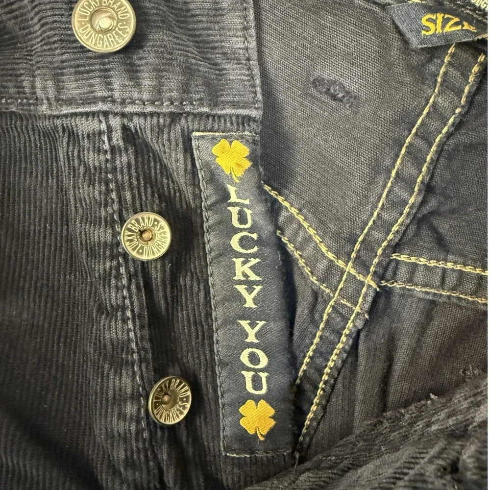 Lucky Brand Mens 221 Slim Straight Corduroy Shorts Navy Blue‎ Size 33